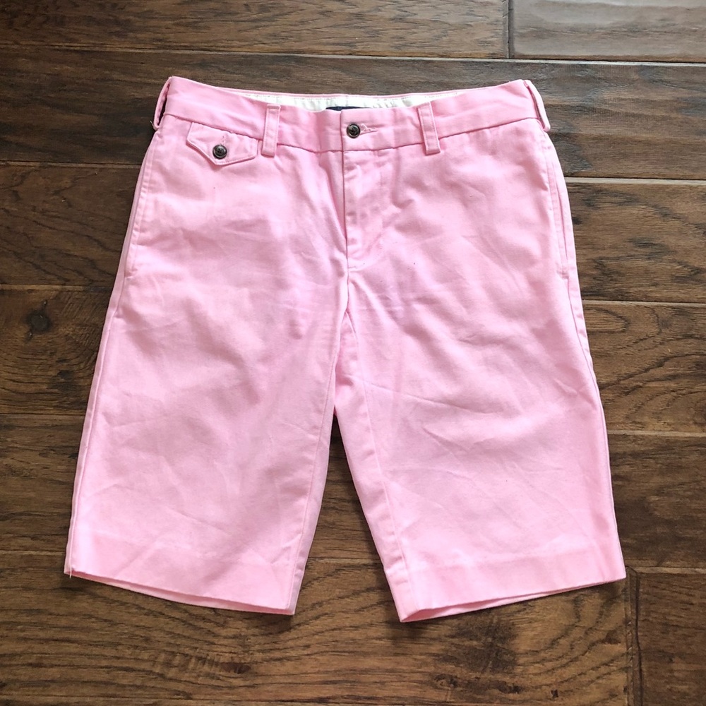Light Pink Polo Bermuda shorts